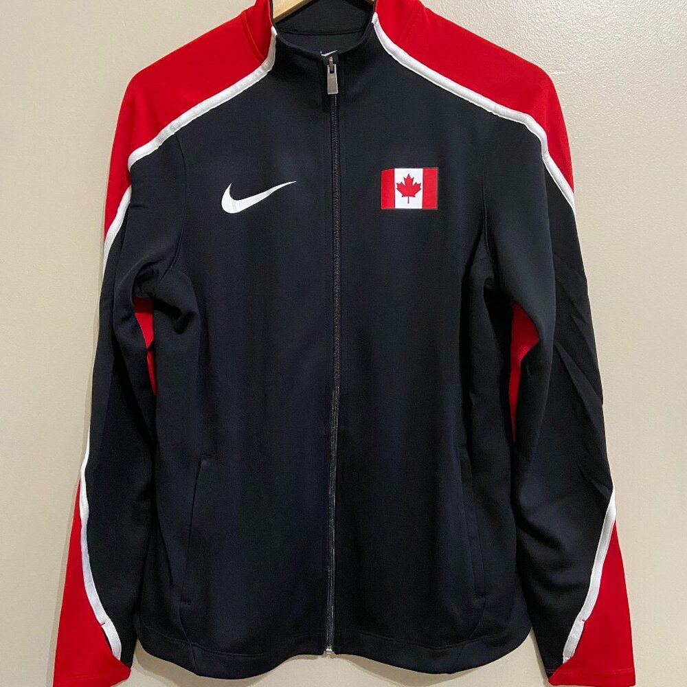 Women’s Nike Pro Elite Team Issue Canada Jacket Track & Field 801488-010 Size XL